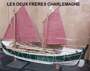 Le musée s&rsquo;enrichit d&rsquo;une maquette du canot de sauvetage « LES DEUX FRÈRES CHARLEMAGNE »